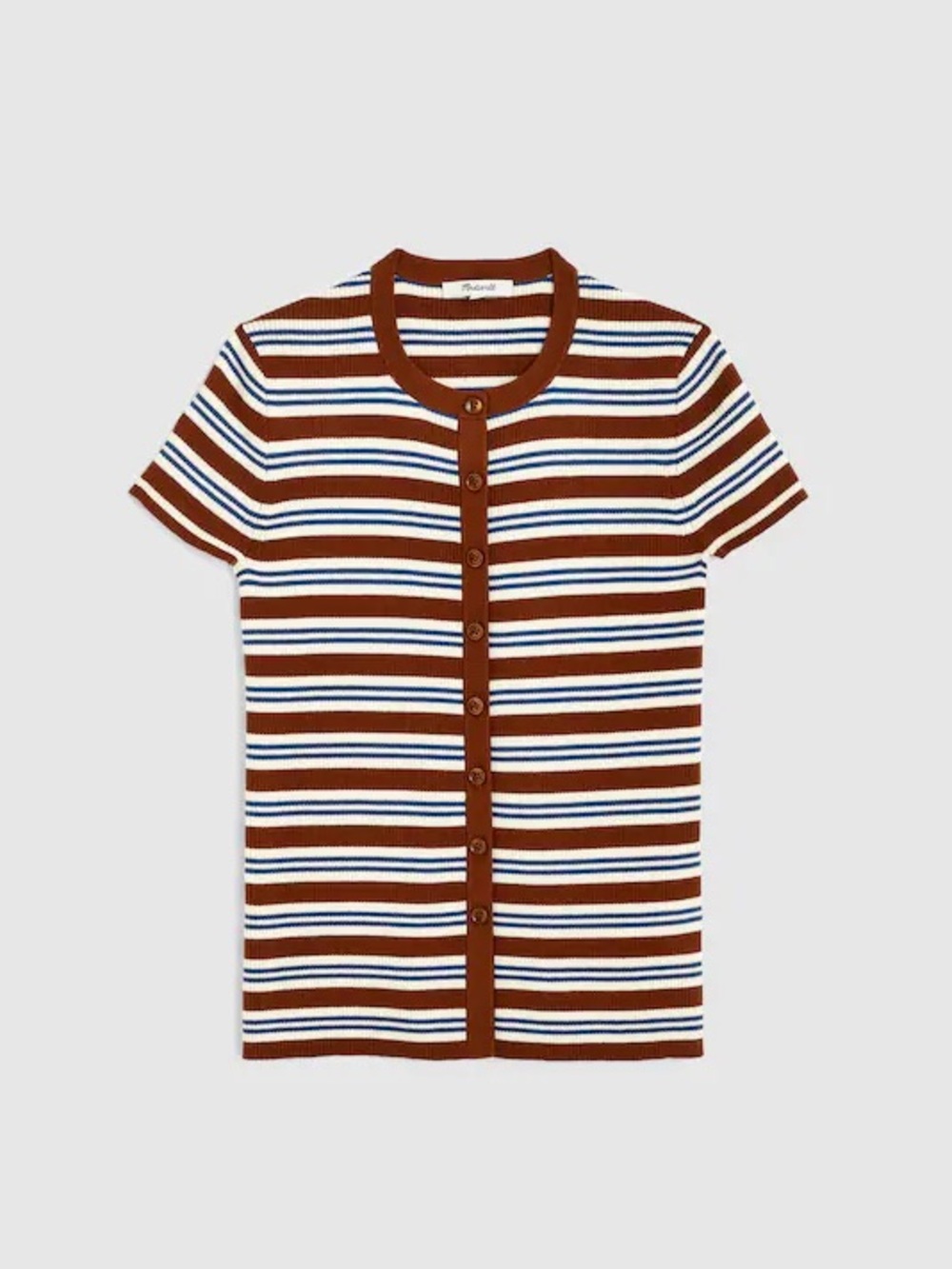NWT  Madewell Short-Sleeve Cardigan